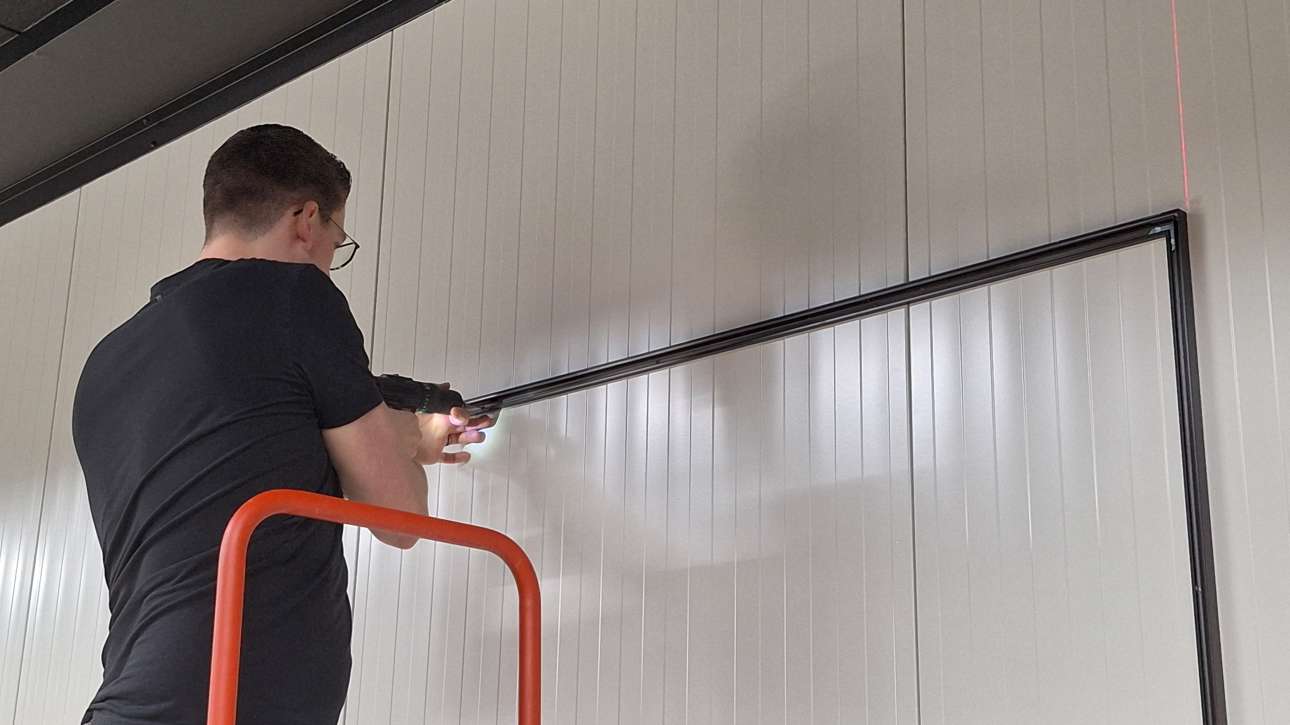 Interieurreclame, indoor branding, indoor reclame, binnenreclame, textielframes, 3d letters, logo